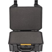 Pelican Vault V550 Equipment Case with Foam, Crushproof, Dustproof, Weather-Resistant, 4 Layers of Foam, 4 Push Button Latches - Black