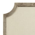 thumbnail image 3 of Hogan Framed Scalloped Decorative Wall Pinboard, Rustic Brown, 24 x 36, Rustic Farmhouse Bulletin Board for Wall Organization and Decorative Displays, 3 of 7