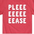 thumbnail image 3 of Instant Message - Pleeeease - Youth Short Sleeve Tee, 3 of 6