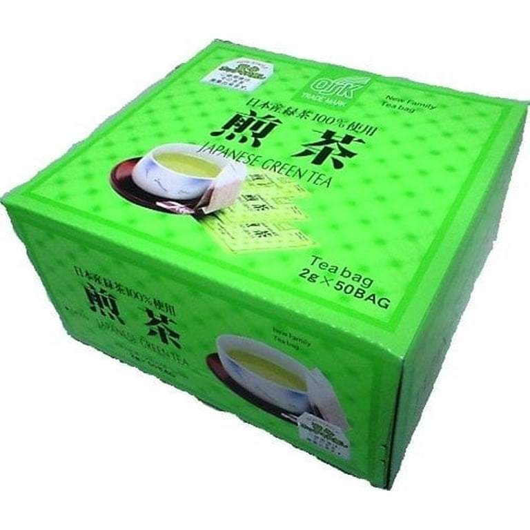 OSK Japanese Green Tea Bags Sencha, 20ct, Hot or Cold Brew