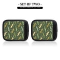 thumbnail image 3 of 2 fundas para asas de equipaje - Etiquetas identificadoras para maletas con diseño de lagarto tropical y gecko verde, fundas para asas de equipaje, accesorios esenciales de viaje para equipaje de, 3 of 6