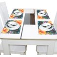 thumbnail image 4 of Ryvnso Placemats Set of 4 Elegant Tropical Dining Mats Heat-Resistant Non-Slip Washable Table Mat, 4 of 8