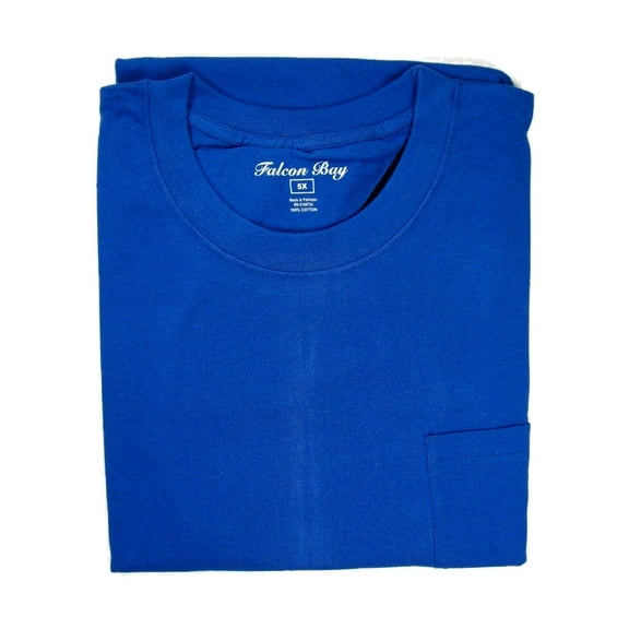 Falcon Bay 100% Cotton Pocket T-Shirt