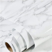 Marble Peel and Stick Wallpaper - Self Adhesive Removable Countertop Contact Paper, 15.7x118.1 Inch, Modern Waterproof Vinyl for Kitchen Cabinets, Furniture, Walls