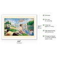 thumbnail image 2 of Bathers at Asnières - Paris France - From an Original Color Painting by Georges Seurat c.1884 - Fine Art Rolled Canvas Print 27in x 40in, 2 of 4