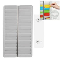 Pawsdot Wall Mount Card Holder School Supplies Grey Simple Design 1Set