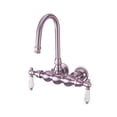 thumbnail image 3 of Elements Of Design Dt0015cl Double Handle Wall Mounted Clawfoot Tub Filler - Bronze, 3 of 3