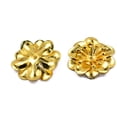 thumbnail image 1 of Colgantes de filigrana Gloria joyería de bricolaje dorada Colgante de flor, 1 of 3