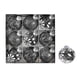 thumbnail image 2 of Christmas Tree Ornaments PET Painted Shaped Plastic Christmas Balls Festive Party Decorations, 2 of 6