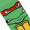 thumbnail image 4 of Teenage Mutant Ninja Turtles Raphael Animigos Men's Crew Socks, 4 of 5
