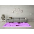 thumbnail image 3 of Ahgly Company Indoor Rectangle Abstract Purple Modern Area Rugs, 7' x 10', 3 of 4