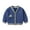 Dark Blue, variant on Lkhaha Jacket for Girls 2025 Rainbow Letter Print Cardigan Boys Button Up Sweaters With Pocket Baby Knitted Knitwear Outerwear Coats Size 18-24 Months