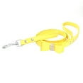 thumbnail image 1 of Methold Lindo mascotas gato perro cachorro conejo gatito ajustable Bowknot Correa Collar Suministros para perros Amarillo, 1 of 3