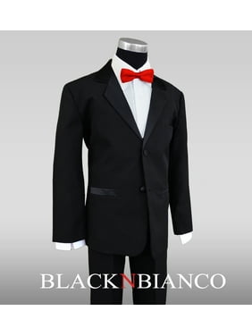 Black N Bianco Little Boys 4 7 Clothing Walmart Com - red galaxy bow tie roblox