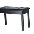 thumbnail image 6 of Almencla Keyboard Bench Padded Keyboard Seat Heavy Duty Sturdy Piano Bench Piano Stool for Electronic Piano Musical Instrument Playing Black, 6 of 8