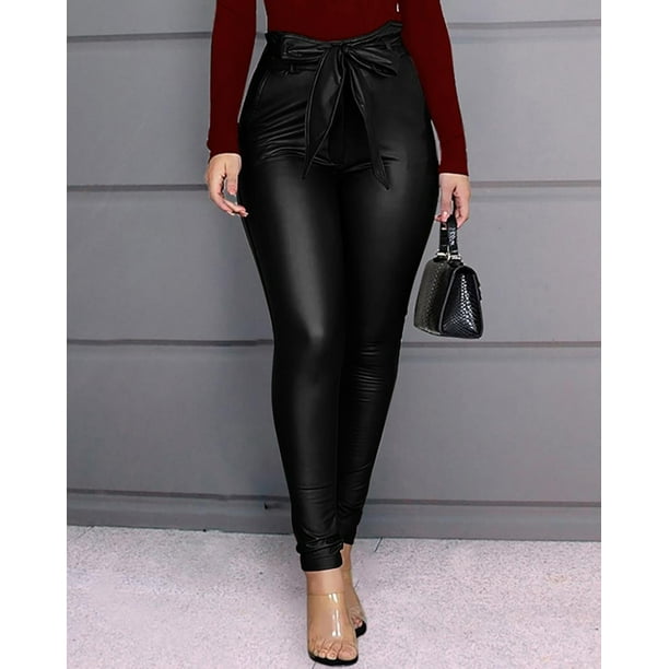 Sexy women leather pants store