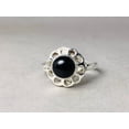 thumbnail image 6 of Heaven Crafts 925 Sterling Silver Round Black Onyx Ring Handmade Bohemian Ring Gift For Her, 6 of 6