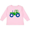 thumbnail image 3 of Inktastic Cute Green Tractor Boys or Girls Long Sleeve Toddler T-Shirt, 3 of 5