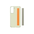 thumbnail image 1 of Funda para teléfono Samsung Galaxy S21 FE 5G transparente con 2 correas, color oliva, 1 of 9