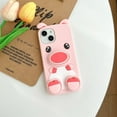 thumbnail image 7 of Case for iPhone 15 Pro Max,Kawaii Phone Cases 3D Silicone Cartoon Retro Phone Mirror Fun Cute Case Soft Rubber Shockproof Protective Case Women Girls for iPhone 15 Pro Max, 7 of 7