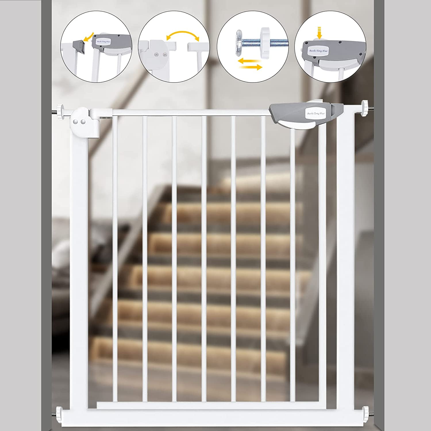 Hauck squeeze best sale handle safety gate