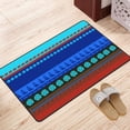 thumbnail image 3 of DouZhe Retro Tribal Style Stripe Rugs Doormat, Non-Slip Machine Washable Carpets Floor Door Mat , 36" x 24", 3 of 6