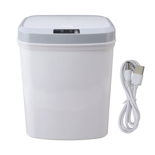 Motion Sensor Trash Can,16L Intelligent Sensor Garbage Smart Trash Can Intelligent Sensor