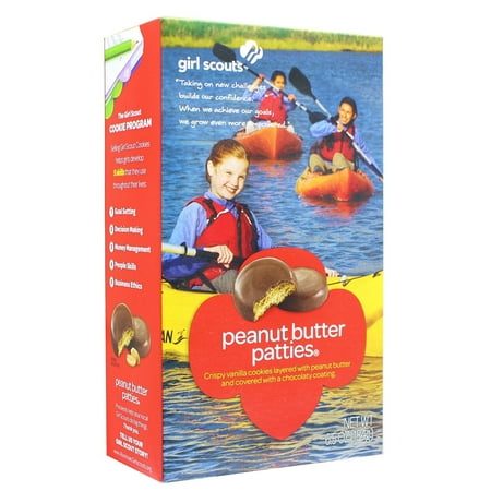 Girl Scout Peanut Butter Patties Cookies 6.5 Ounce (Best Bake Sale Cookies)
