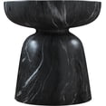 thumbnail image 4 of Meridian Furniture Avellino Black Indoor/Outdoor Concrete End Table, 4 of 6