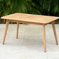 thumbnail image 2 of Amazonia Napoli 3-Piece, Aluminum& 100% FSC Certified Teak, Outdoor Patio Bistro Set, 2 of 9
