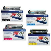 Brother TN210 Laser Toner Cartridge Complete 4-Color Set