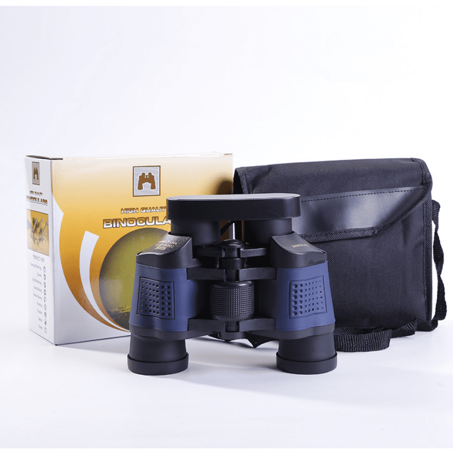 60x60 HD Telescope  Binoculars Ipx4 Waterproof Bak4 Prism Fmc Coating Folding Portable For Observing Outdoor Scenery Camping Hunt
