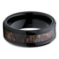 thumbnail image 2 of Camouflage Wedding Ring,Camouflage Tungsten Wedding Band,Black Wedding Ring,8mm Wedding Ring,Anniversary Ring,Engagement, 2 of 3