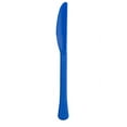 thumbnail image 2 of JAM Paper Plastic Knives, Royal Blue, 48 Disposable Knives/Pack, 2 of 2