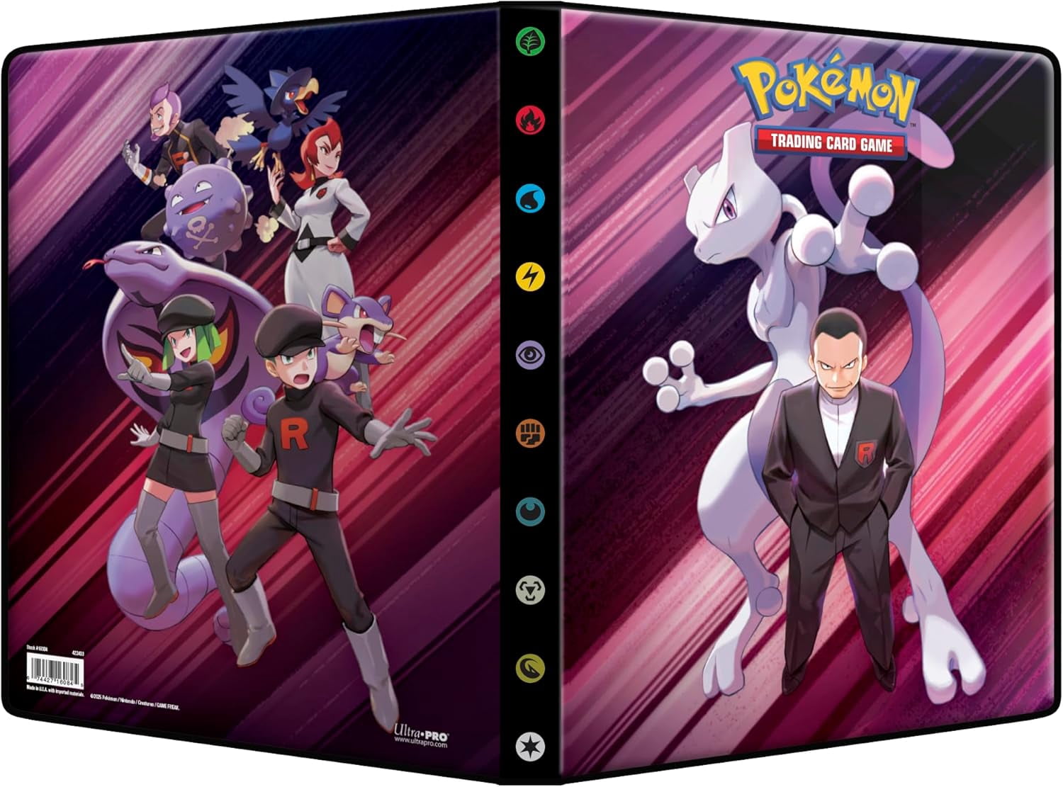 UP POKEMON SV10 DESTINED RIVALS 9PKT PORTFOLIO