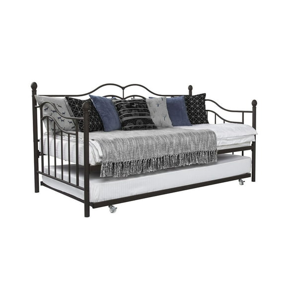 DHP Tokyo Metal Daybed and Trundle, Twin/Twin, Bronze