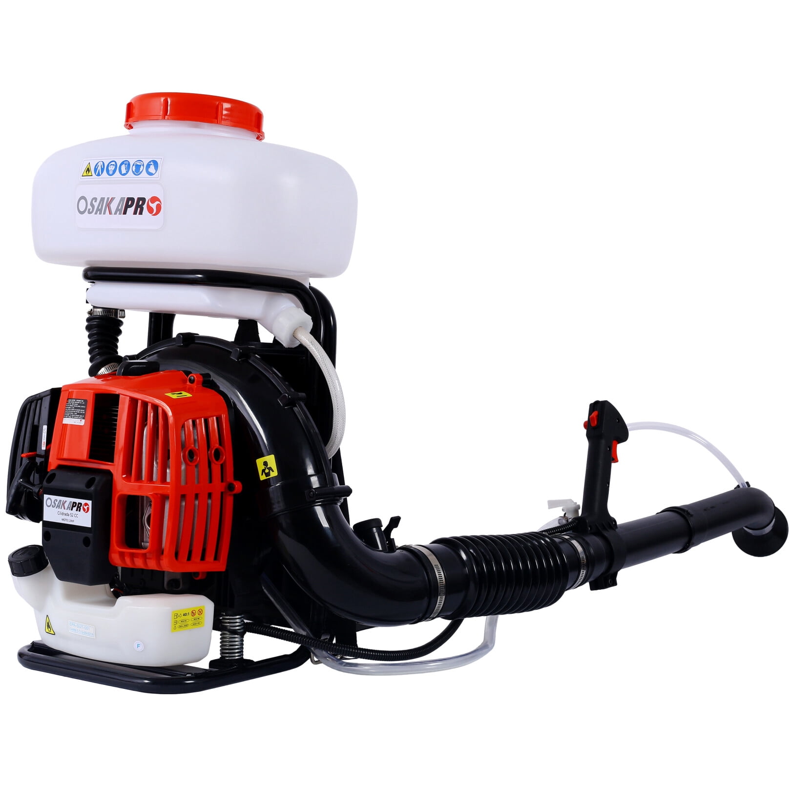 Gasoline Powered Backpack Sprayer with 14L Tank, Mosquito Fogger Mister Duster Cold Fogger Blower Machine for Garden Pest Control & Outdoor Spraying, EPA Compliant