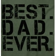 thumbnail image 2 of Best Dad Ever Cool Fathers Day Gift Men's Big & Tall Graphic Hoodie Brisco Brands 2X, 2 of 4
