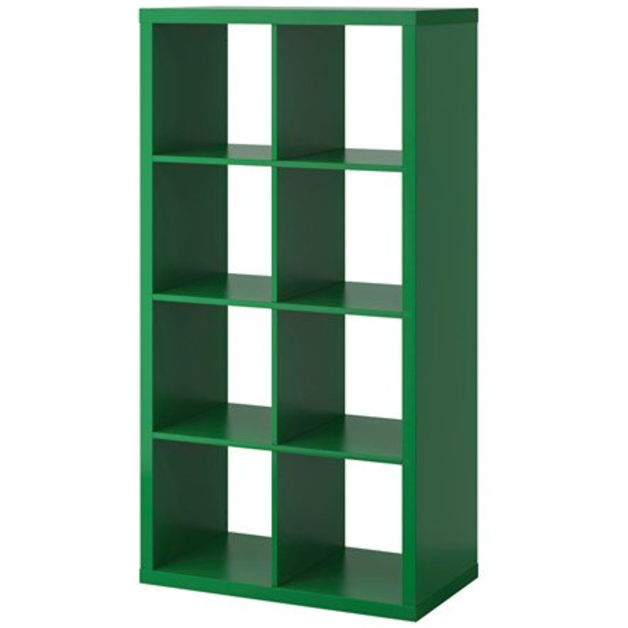 Simple Green Bookcase for Large Space