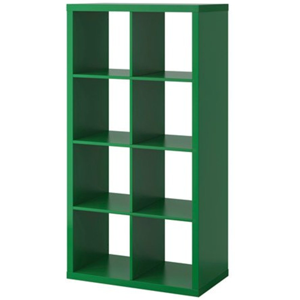 Ikea Kallax Bookcase Shelving Unit Display (Green),10214.228.1814