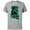 Athletic Heather, variant on Star Wars Darth Vader Pixel Art Graffiti Tag Style - Short Sleeve Cotton T-Shirt for Adults - Customized-Black