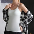 thumbnail image 6 of Yokua Women Base Layer Tanks Top with Integrated Bra Spaghetti Strap Camisole, 6 of 16