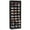 Black, variant on Fnova 71" Storage Shelf, Modern Freestanding Wooden Bookshelf, 30-Cubby Shoe Cabinet With 8 Adjustable Shelves, Large Open Bookcase Display Organizer for Living Room, Bedroom, Home Office, White
