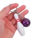 thumbnail image 5 of unbranded 12Ud Llaveros Adorables Bowling Con Detalles Delicados Para Decorar Bolsos Y Llaves, 5 of 6