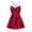 Z-Red156, variant on JIAYUE Women's Dresses Solid Color Satin Silk Mini Backless V Neck Spaghetti Strap Sleeveless Summer Comfortable Dress Ladies Loungewear
