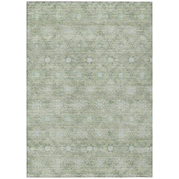 Dalyn Rugs Machine Washable Indoor/Outdoor Chantille Aloe 2'6" x 3'10" Rug