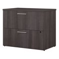 thumbnail image 1 of Bush Business Furniture 400 Series 36W 2 Drawer Lateral File Cabinet in Gray, 1 of 6