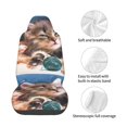 thumbnail image 3 of Lsque Playful Cat Pattern Car Seat Covers for Front Seats , Waterproof Seat Covers for Cars, Sporty Front Seat Covers,Car Seat Cover Protector Front Seats, 3 of 5