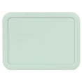 thumbnail image 5 of Pyrex (4) 7210 3-cup Glass Dishes & (4) 7210-PC Muddy Aqua Lids, 5 of 6
