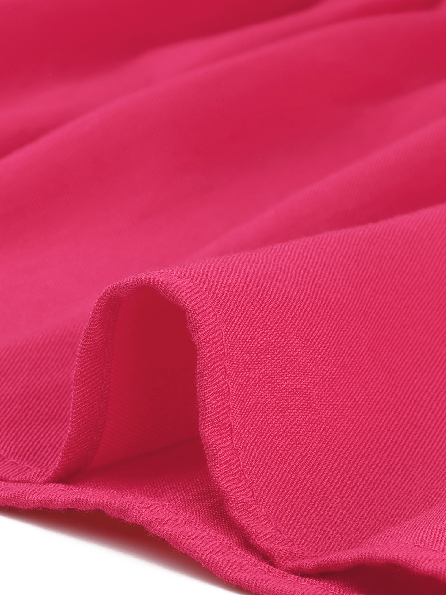 DARING DIVA Women's Plus Size Tie Back Boat Neck Midi Length Dress 4X Hot Pink